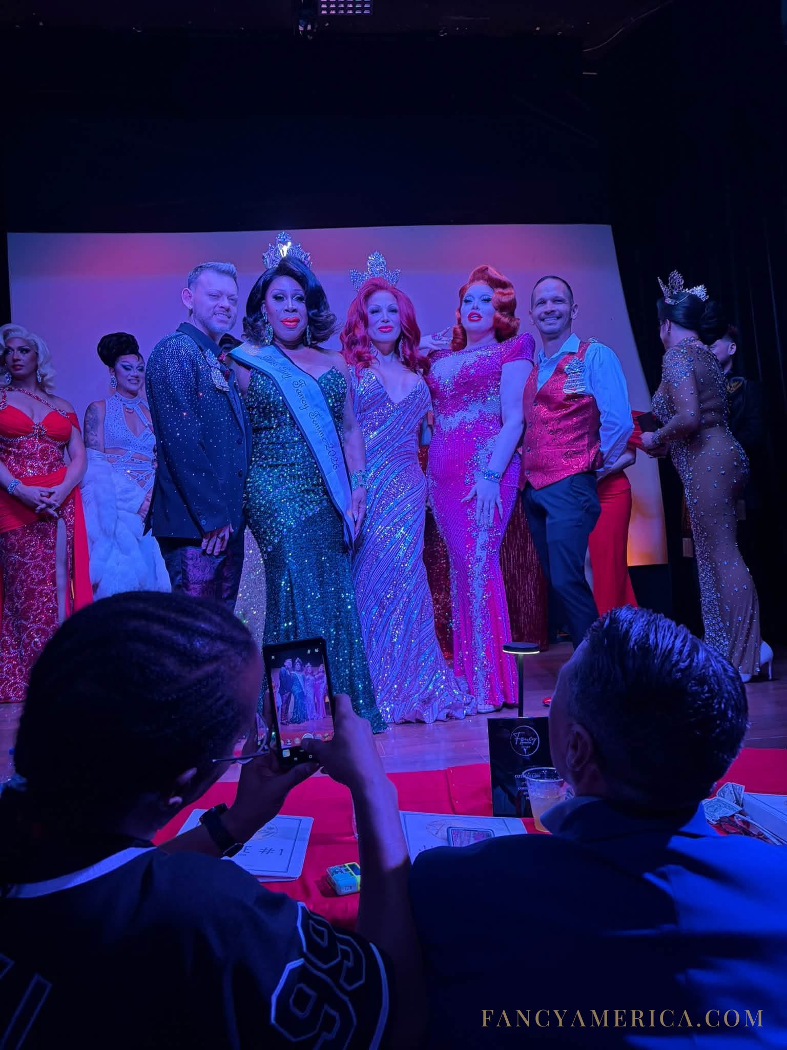The 2026 Gay Fancy America pageant: Dorae Saunders, Phina 5000.