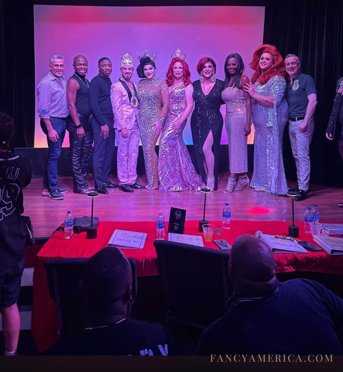 A photograph from the 2026 Gay Fancy America pageant.