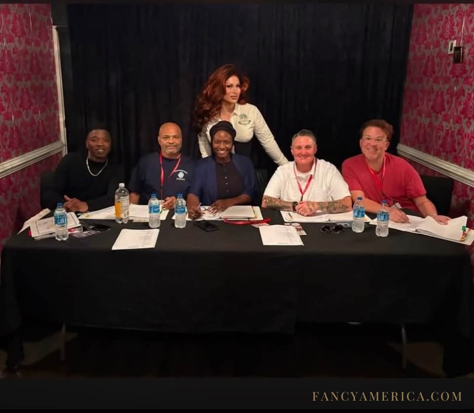 A photograph from the 2026 Gay Fancy America pageant.